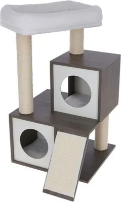Obrázok produktu pre Škrabadlo pre mačky Kerbl Grey White/Black Sisal