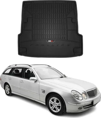 Image de Tapis de Coffre pour Mercedes Classe E S211 2002-2009 TPE Noir