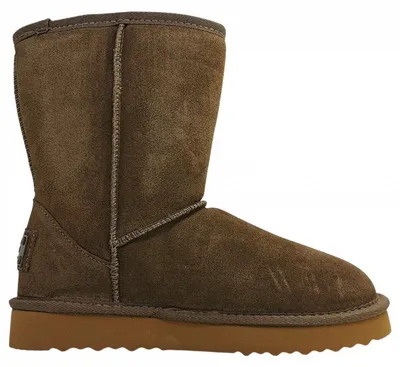 Image de OOG - Bottes d'hiver pour femmes, couleur marron, style décontracté