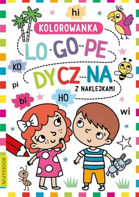 Image de Kolorowanka logopedyczna z naklejkami dla dzieci