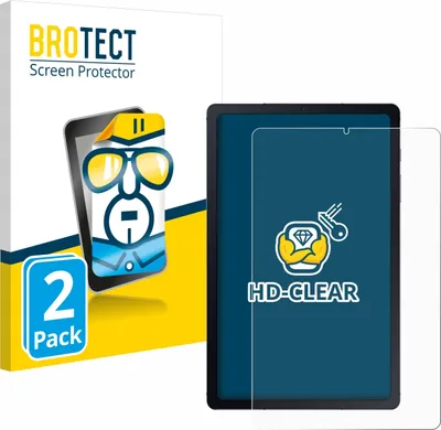 Produktbild von 2x Für Samsung Galaxy Tab S6 Lite WiFi 2024 Schutzfolie BROTECT Displayschutz Display Schutz Folie Klar Transparent