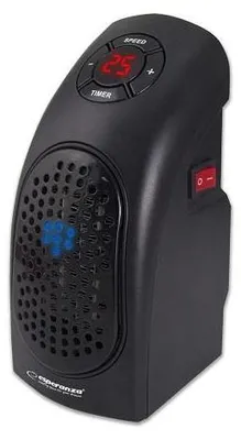 Zdjęcie produktu dla Esperanza KALAHARI, 12 h, Wewnętrzna, Podłoga, Czarny, Przyciski, 400 W