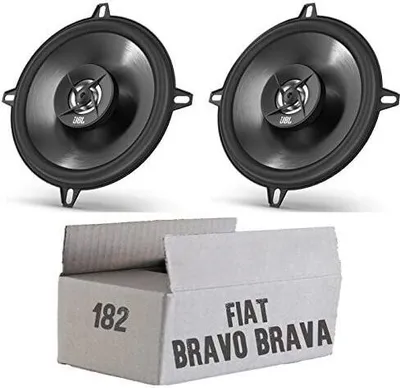 Produktbild von JBL Stage2 524 | 2-Wege | 13cm Koax Lautsprecher - Einbauset passend für Fiat Bravo + Brava 182 Heck - justSOUND