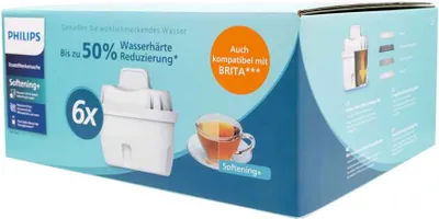 Obrázok produktu pre Philips AWP230P6 - Filter - pre filtračnú kanvicu na vodu Balenie 6 kusov