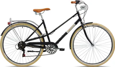 Obrázek produktu pro 28palcové městské kolo CHRISSON OLD CITY 6G SHIMANO Tourney, matná černá