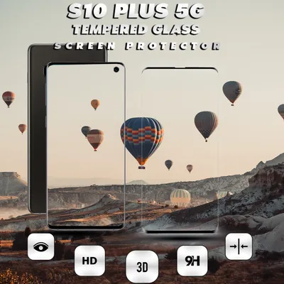 Obrázek produktu pro Samsung Galaxy S10 PLUS 5G - tvrzené sklo 9H - 3D ochrana displeje v super kvalitě