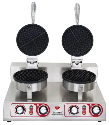 Produktbild von Beeketal Gastro Waffelautomat Waffeleisen BWA-2