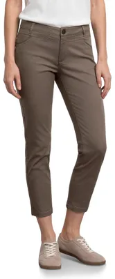 Produktbild von Street One 7/8 Slim Leg Hose im Satin-Look Cold Brew Brown 44