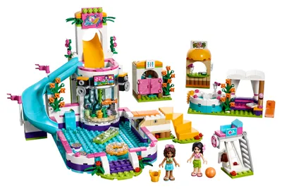 Produktbild von LEGO® Friends Heartlake Freibad 41313