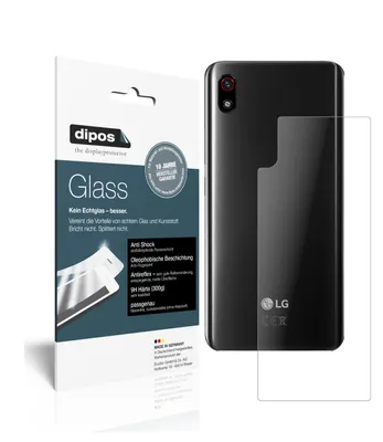 Produktbild von 1x Schutzfolie für LG W10 Alpha Rückseite matt - Anti-Shock 9H Folie dipos Glass Kunststoffglas