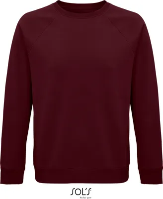 Produktbild von SOLs 03567 | Herren Sweat, Space Uni Sweatshirt - Farbe: Burgundy - Größe: XL