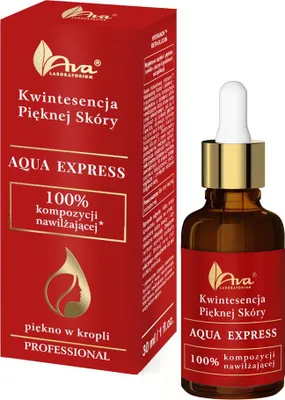 Produktbild von AVA Kwintesencja Pięknej Skóry Aqua Express Nawilżające serum do twarzy, 30 ml