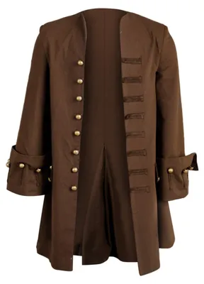 Produktbild von Piraten Cosplay Kostüm mit Mittelalterlichem Umhang