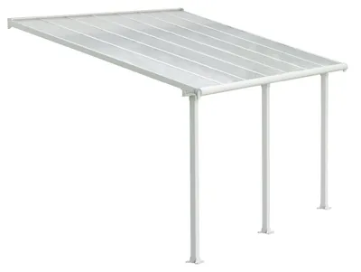 Produktbild von Palram - Canopia Aluminium Terrassenüberdachung Olympia Weiß 295x425x305 cm