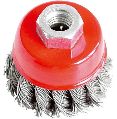 Productafbeelding van Roterende borstel Extol Craft (17008) 80 mm - gegolfde draad S 0-5 mm - M14x2 mm