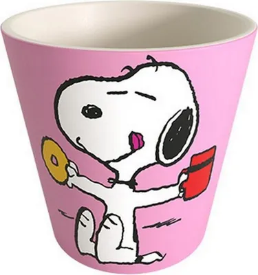 Obrázek produktu pro 90 ml šálek na espresso – motiv Snoopy Více kávy Více koblih