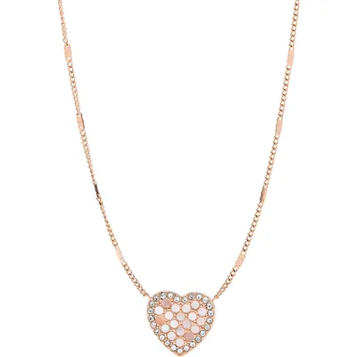 Produktbild von Fossil Mosaic Heart JF03164791 Frauen Halskette Mosaic Heart