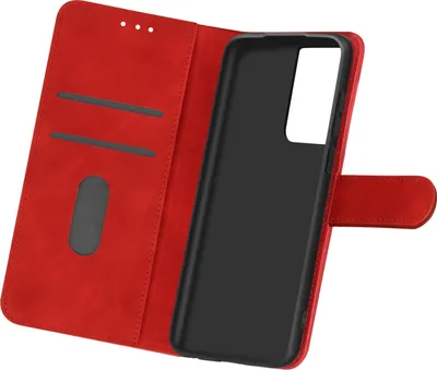 Produktbild von Avizar, Klappetui aus Kunstleder für Samsung Galaxy S21 Ultra, Rot