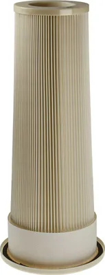 Produktbild von vhbw Feinfilter kompatibel mit Dustcontrol DC 3800, 3700, 3900, 3500 Staubsauger - Luftfilter Weiß, Rund