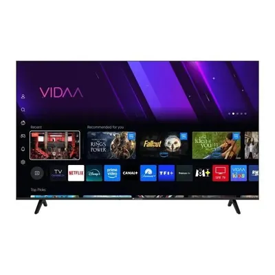 Produktbild von QLED-Fernseher – Continental Edison – 65 Zoll (164 cm) – 3x HDMI – 2x USB – Schwarz