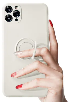 Silikon-Hülle für iPhone 11, 360°-Ring, Standfuß, magnetisch