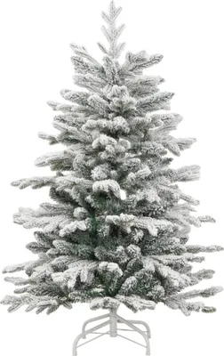 Zdjęcie produktu dla vidaXL Sztuczna choinka składana pokryta śniegiem 120 cm