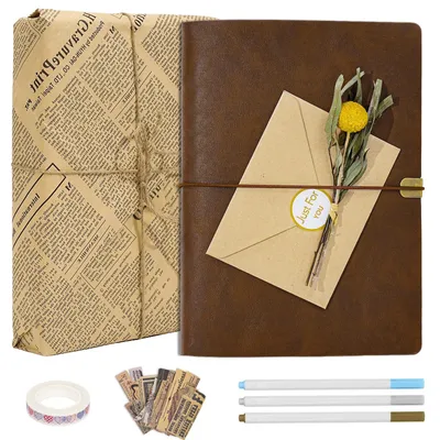 Produktbild von DIY Fotoalbum mit Kunstledercover für Hochzeiten und Jubiläen