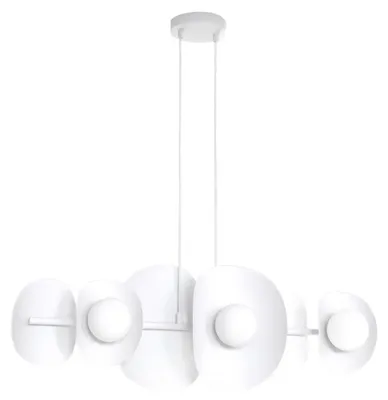 Immagine prodotto di Lampada a sospensione ELEMENTI bianca 6xG9x15W in metallo, dimensioni: 120x87x23 cm, IP20, Emibig