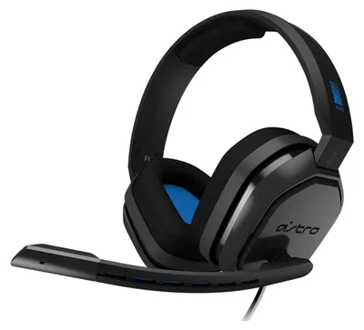 Produktbild von ASTRO Gaming A10, Kabelgebunden, Gaming, 20 - 20000 Hz, 757,5 g, Kopfhörer, Grau, Blau