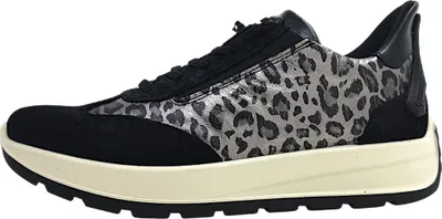 Immagine prodotto di Ara New York: scarpe sportive stringate, nere, taglia 38,5
