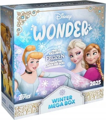 Image de Topps Disney Wonder 2025 Mega Box: Original Collector’s Set