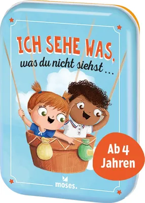 Produktbild von Moses Suchspiel für Kinder, Gesellschaftsspiel für 2-6 Spieler ab 4 Jahren