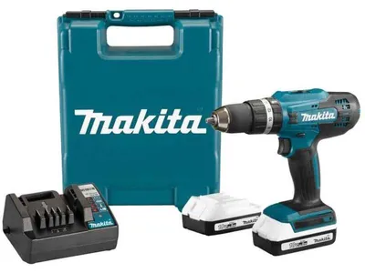 Image de Perceuse visseuse G-Serie 18V - MAKITA - avec 2 batteries 1,5Ah - chargeur - coffret - DF488DWE
