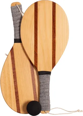 Image de Jeu De 2 Palas De Playa Madera Softee Rétro