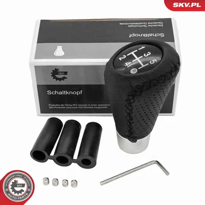 Produktbild von ESEN SKV Schaltknauf 5-Gang Schalthebelknauf Schwarz Kunststoff