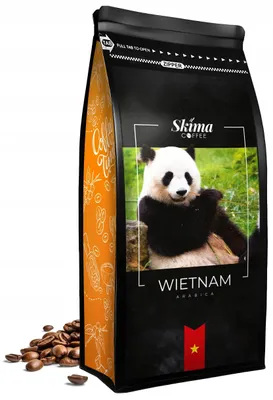 Produktbild von Kaffeebohnen 1 kg VIETNAM 100 % Arabica frisch geröstet für Vollautomaten