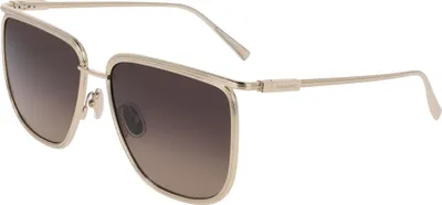 Image de FERRAGAMO SF324S 745 GOLD/BROWN GRADIENT 58/16/140 FEMALE Lunettes de soleil