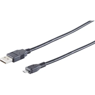 Produktbild von JAMEGA Micro-USB-Kabel, USB-A auf Micro-USB-B, 1 m