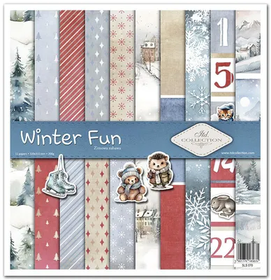 Obrázok produktu pre Sada papierov 30x30 - Itd Collection - Winter Fun