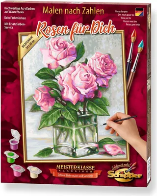 Produktbild von Schipper Malen nach Zahlen  - Rosen für Dich