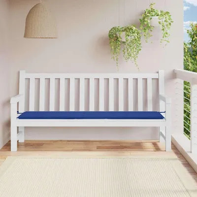 Obrázok produktu pre vidaXL Záhradná lavička Royal Blue 200x50x3 cm Oxford Fabric