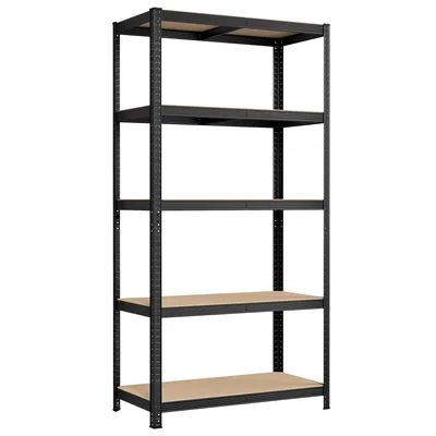 Produktbild von SONGMICS Lagerregal, Schwerlastregal, Kellerregal, 200 x 100 x 50 cm, bis 875 kg belastbar, 5 verstellbare Ablagen, Metallregal, Steckregal