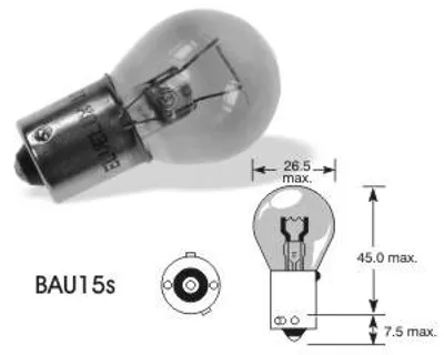 Immagine prodotto di OSRAM Lampadina ausiliaria PY21W 24V 7510LTSFS10-10 pz