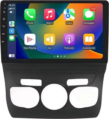Produktbild von Autoradio mit Bluetooth und CarPlay – Für Citroën C4 / C4L (2013–2017) – Kompatibel mit Apple und Android – Stereoanlage – Navigationssystem – 2 GB RAM, 64 GB Speicher