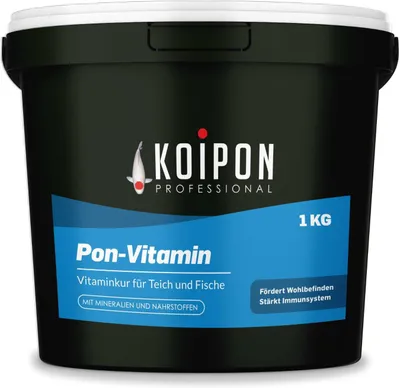 Produktbild von KOIPON Pon-Vitamin 1kg Vitaminkur & Mineralien für gesunde Koi