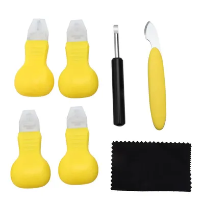 Produktbild von 7-teiliges Uhrengehäuseöffner-Set mit Klingen zum Entfernen des Gehäusebodens – Uhrmacher-Reparaturwerkzeug