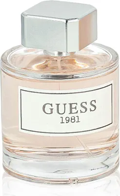 A close-up studio shot of a perfume bottle.
