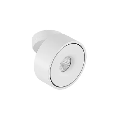 Produktbild von Arcchio Rotari LED-Deckenlampe, weiß, schwenkbar, Metall