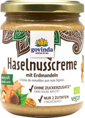Produktbild von Haselnusscreme - mit Erdmandeln 250g