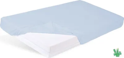 Obrázek produktu pro Bambusové napínací prostěradlo 80x160x10 Blue